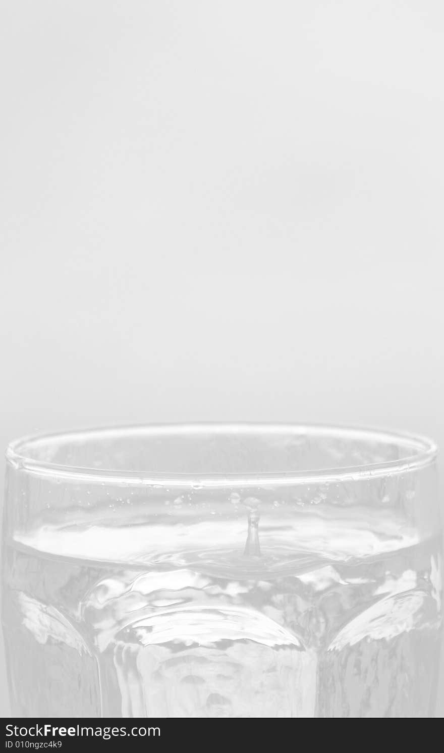 Glass Of Water Background