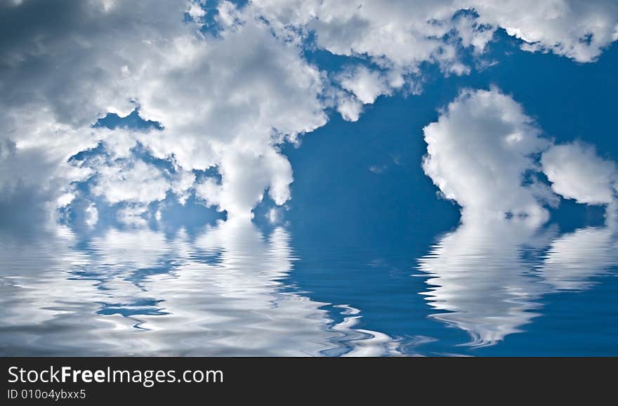 Cloudscape abstract