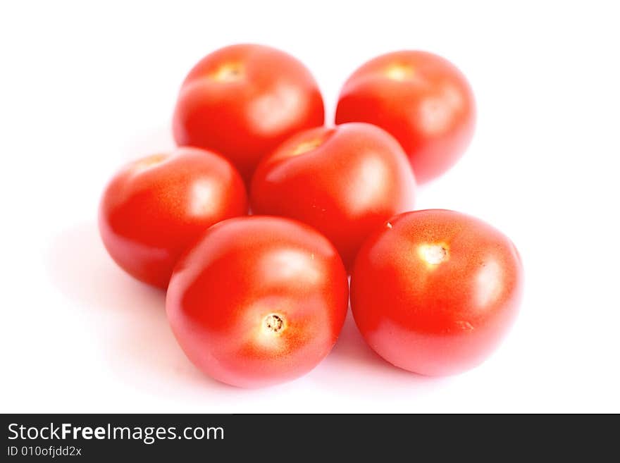 Six Fresh Tomatoes