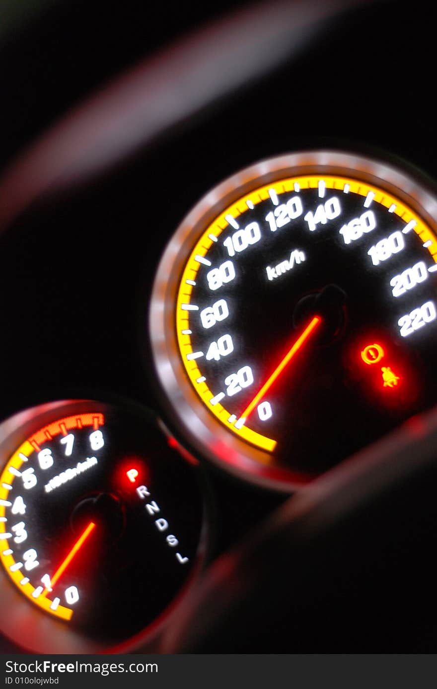 Illuminating Speedometer