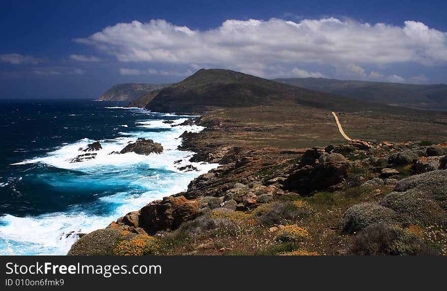 La strada del nord Asinara