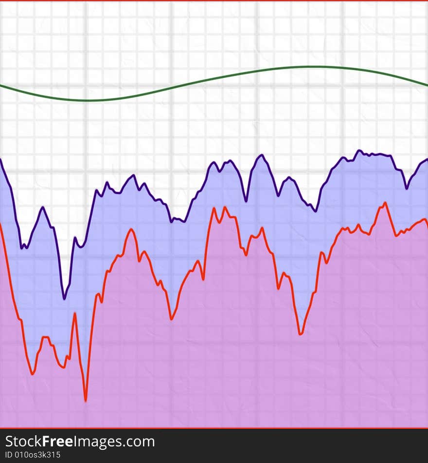 To make a graph, diagram. The Illustration.