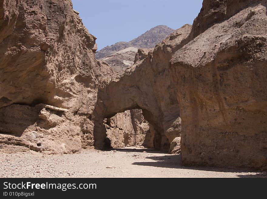 Natural Bridge in Death Valley National Park California