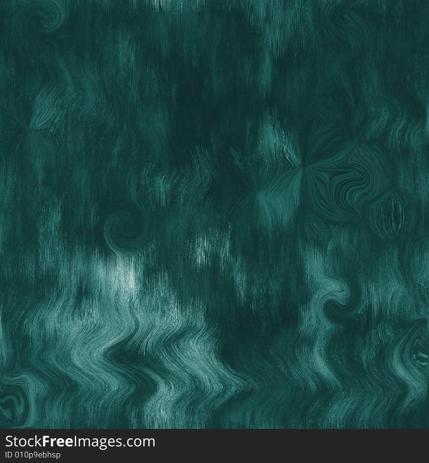 Greenish texture with some fur effect and strange distortions. Greenish texture with some fur effect and strange distortions