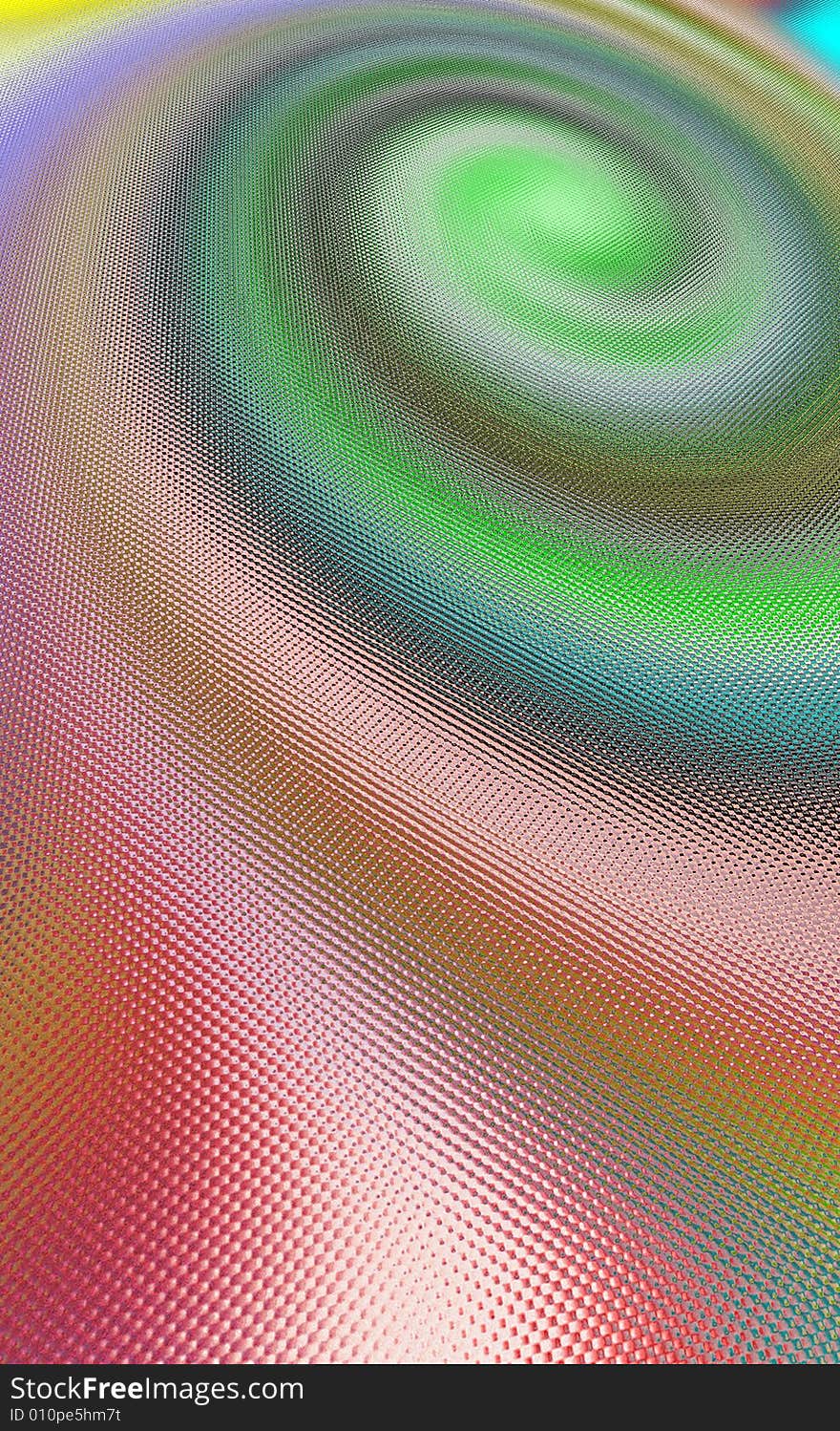 Varicoloured background from spiral element