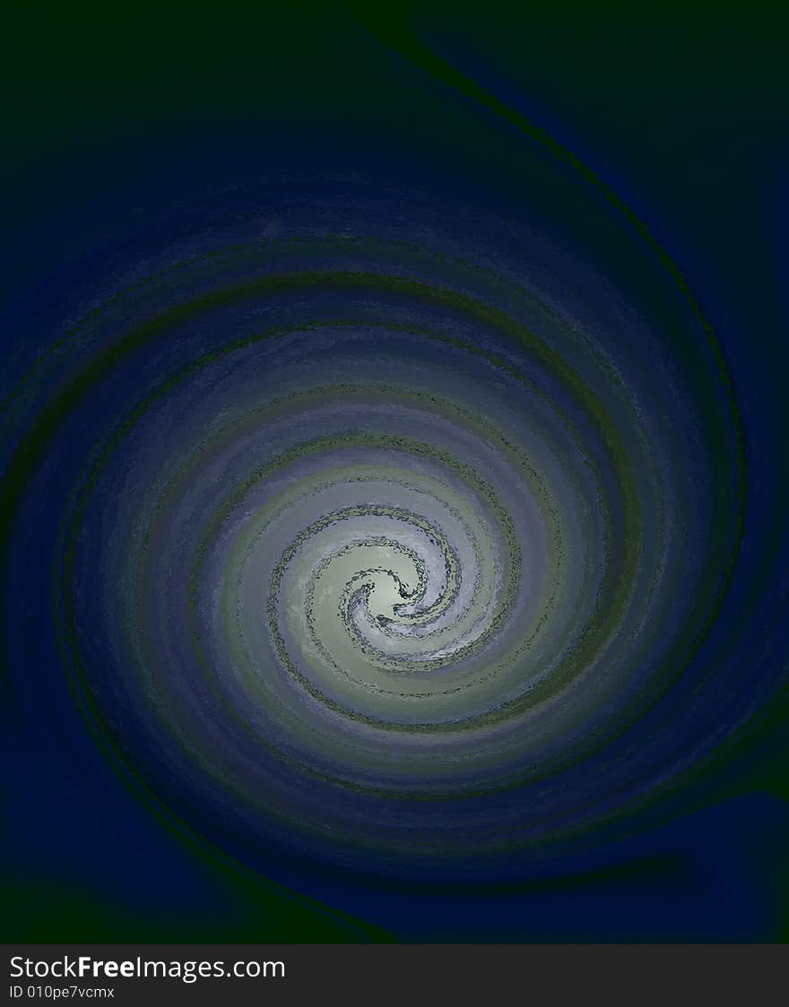 Varicoloured background from spiral element