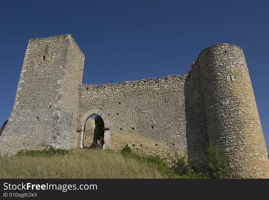 Italian castle (Camponeschi-Aq, Italy). Italian castle (Camponeschi-Aq, Italy)