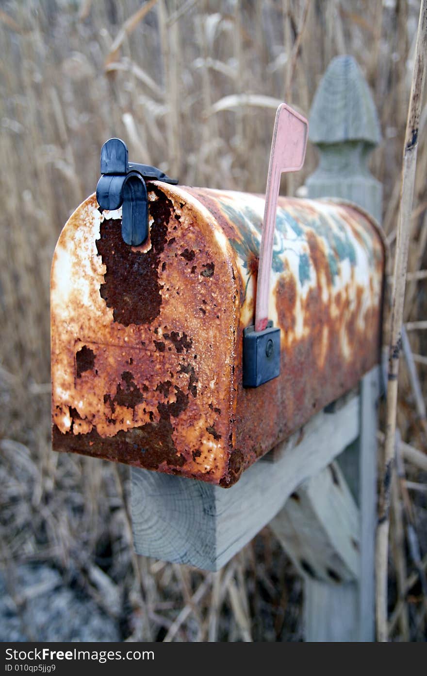 Rusted Mail Box