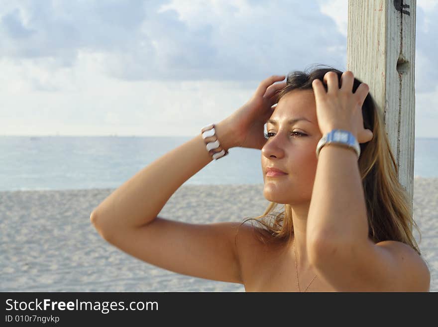 Woman on the Beach