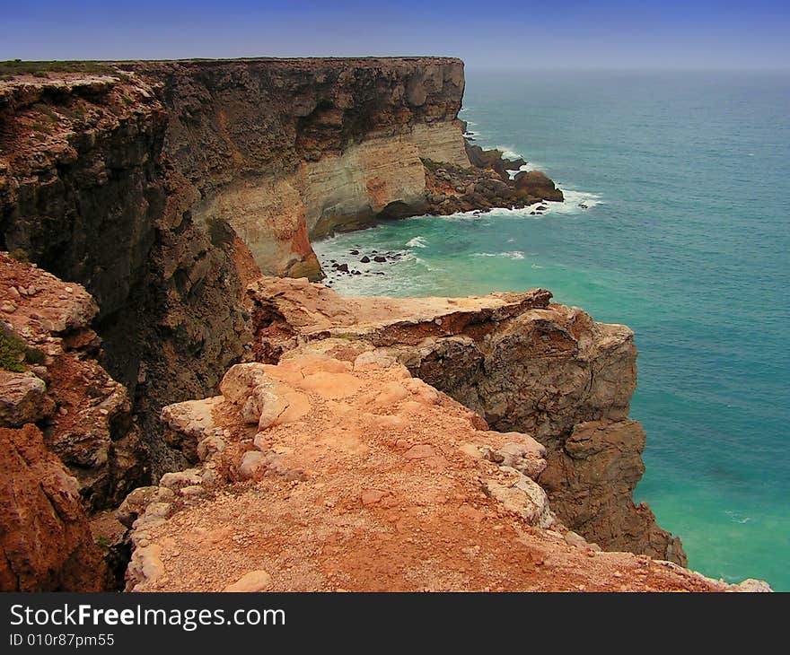 Cliffs at Great Australian Bight Marine Park