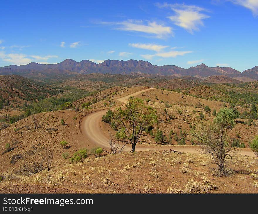 Razorback - Mountains located in the Flinders Ranges