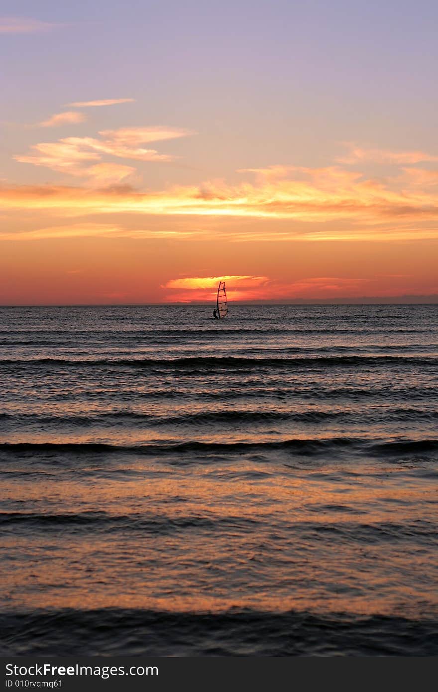 Decline on Baltic sea, Tallinn, Estonia