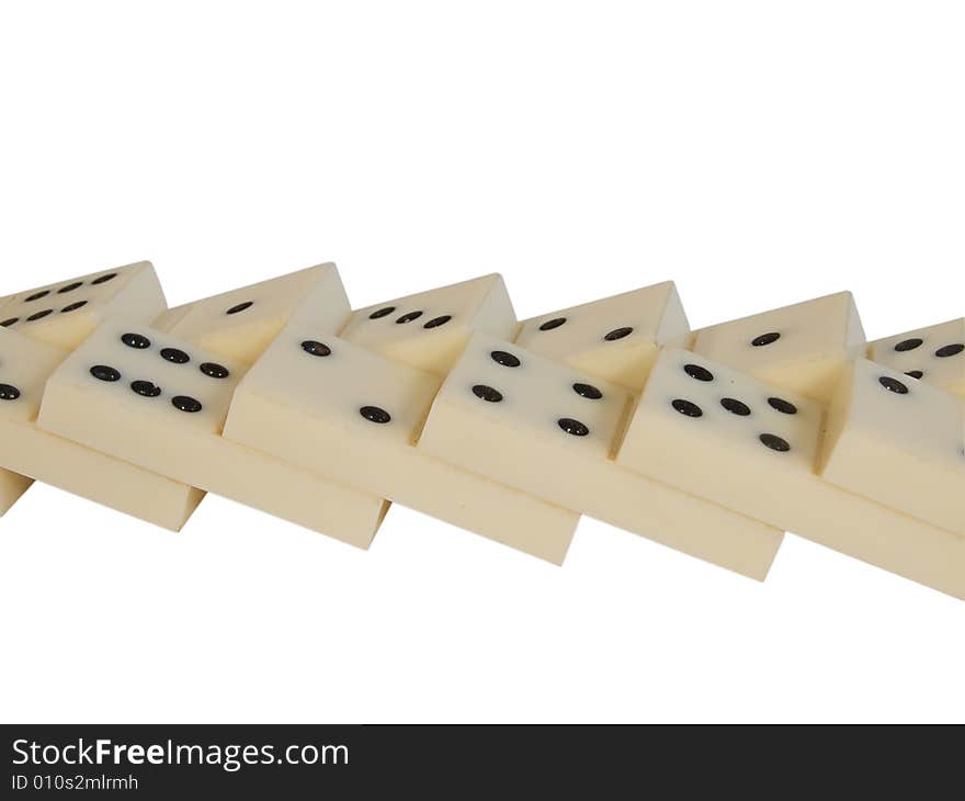 Dominoes concept