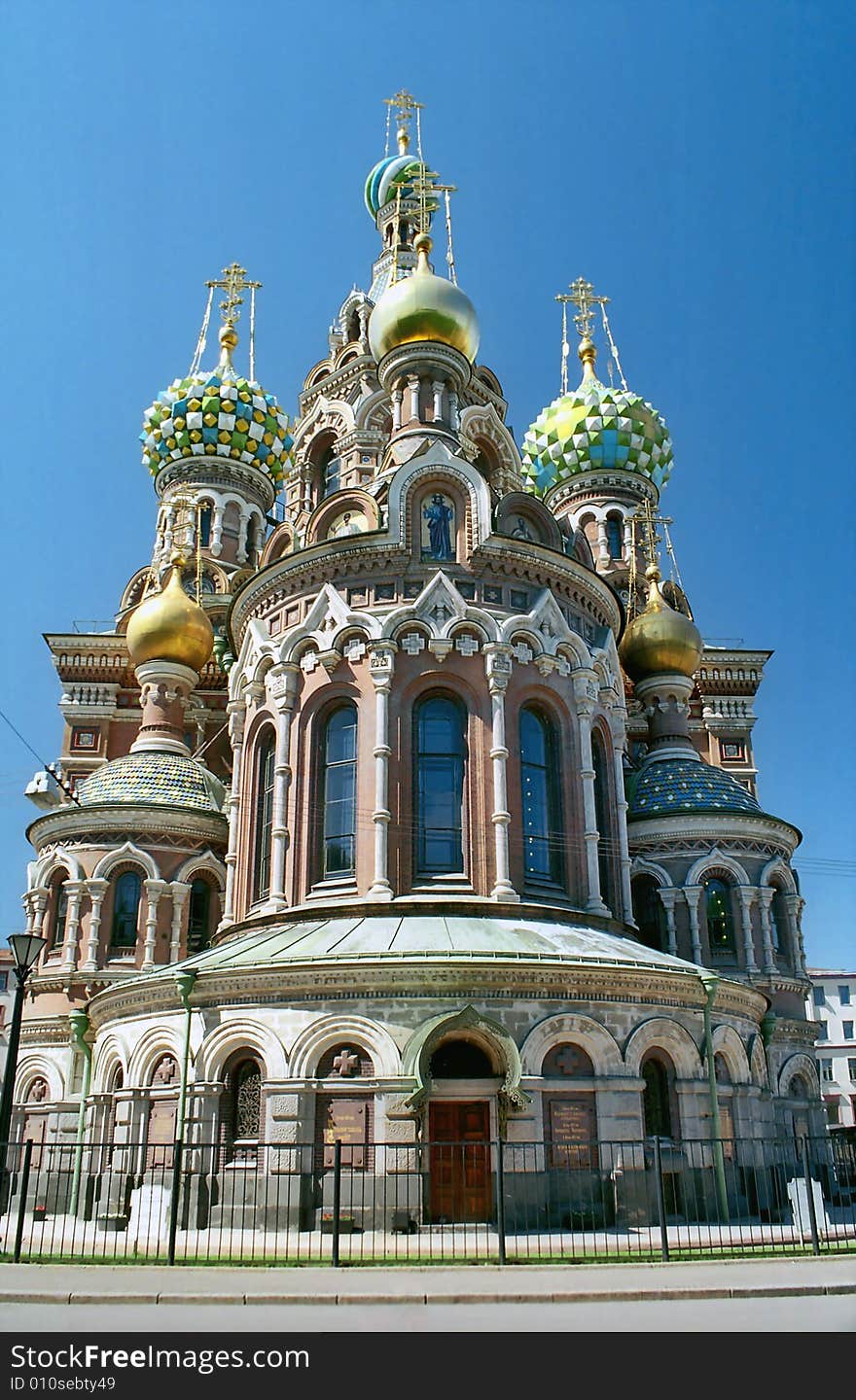 Cathedral of Resurrection of Jesus Christ in Saint Petersburg