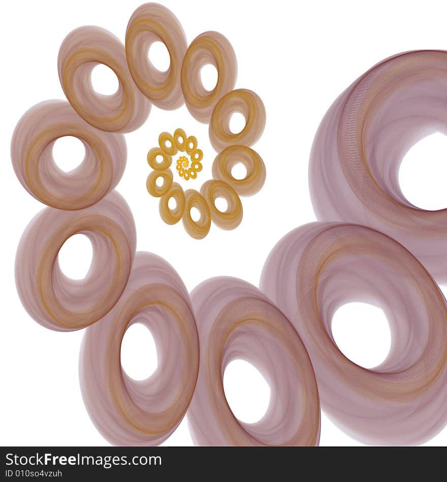 Spiral of Doughnuts