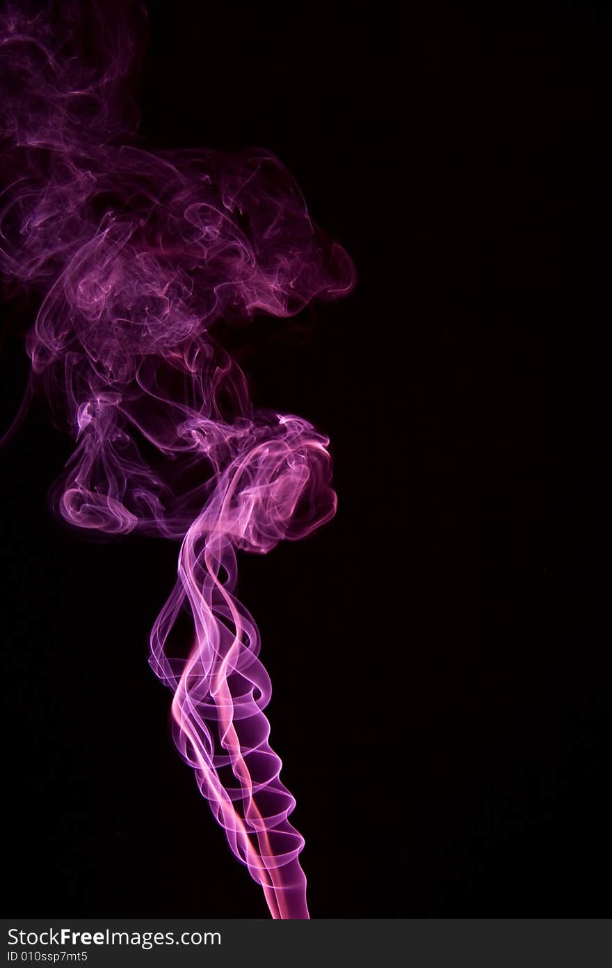 Pink smoke