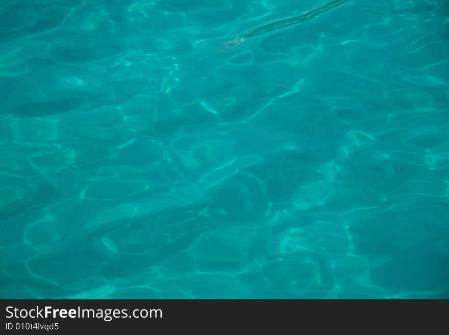 Nice turquoise sea water texture.