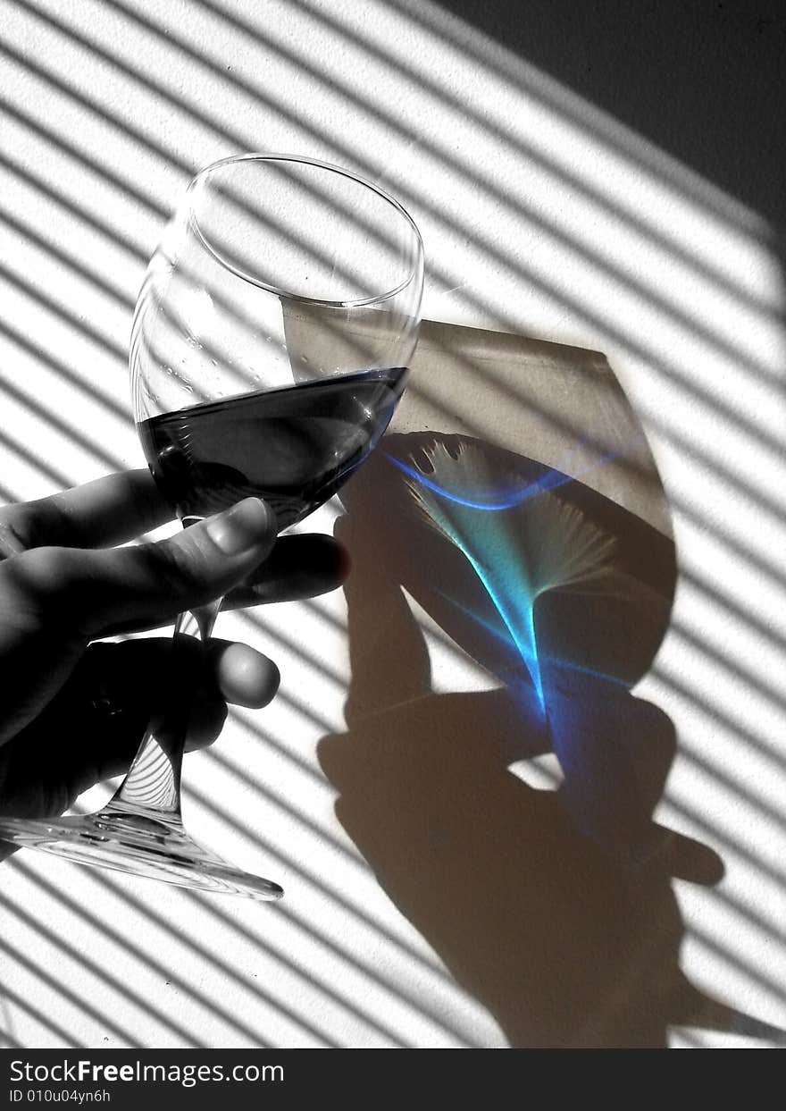 Wine And Shadow