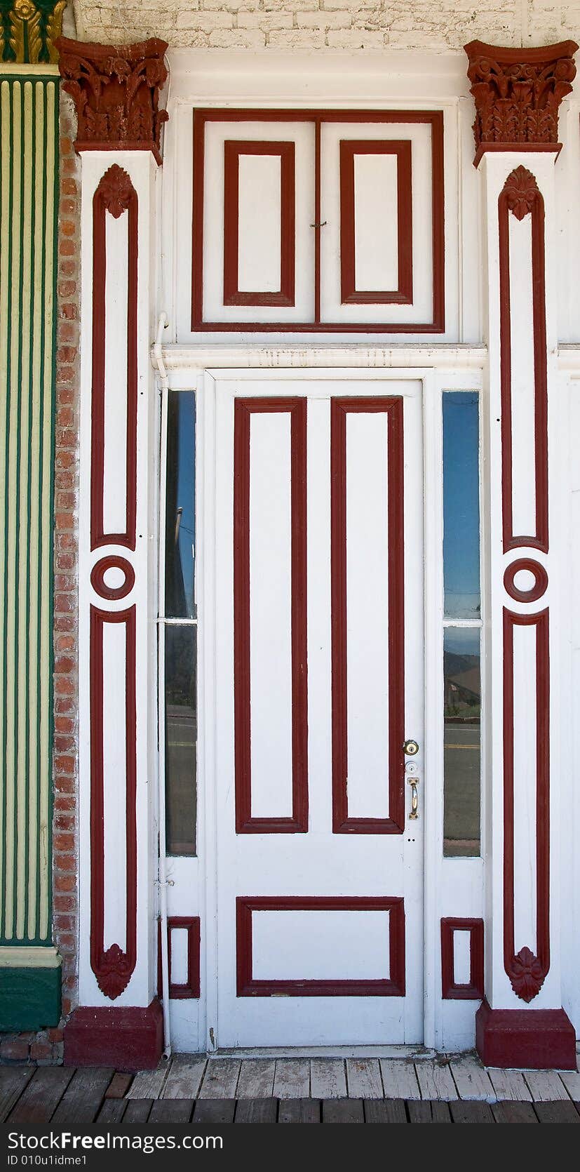 Crafty Vintage Wooden Door