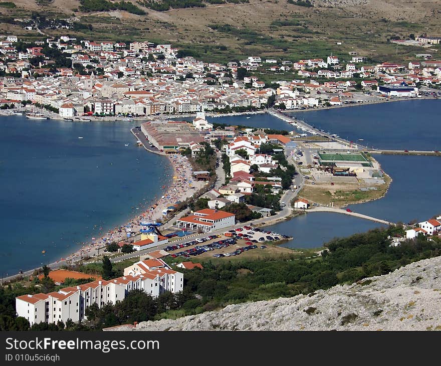 Mediterranian village