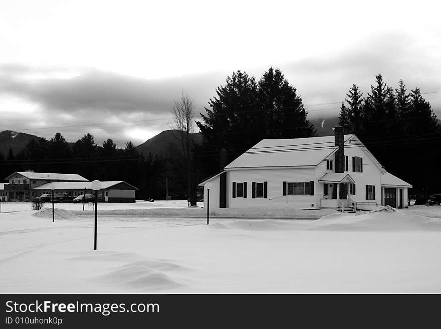 Winter at Bretton Woods, New Hampshire