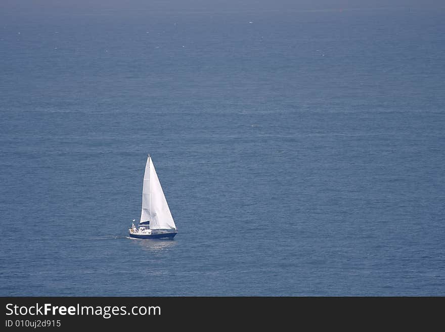 Sailboat On Ocean