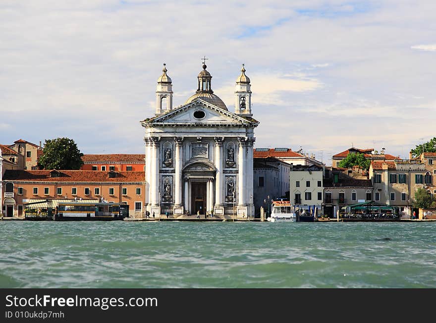 The scenery of Venice