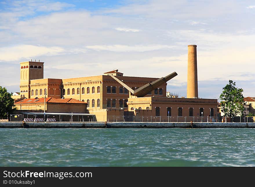 The scenery of Venice