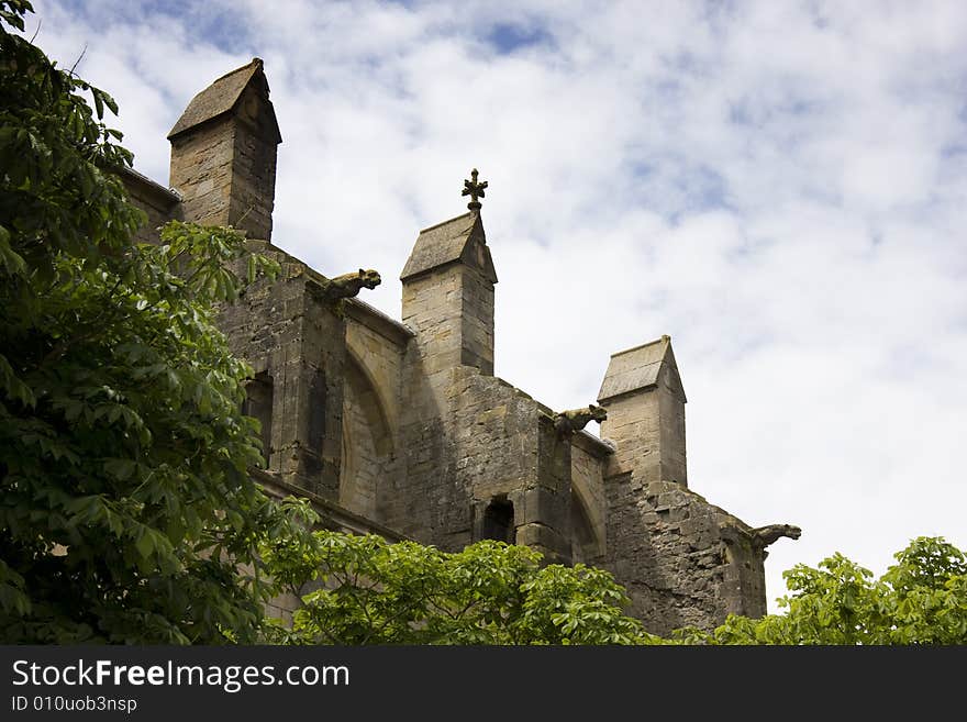 Church With Gargoyles