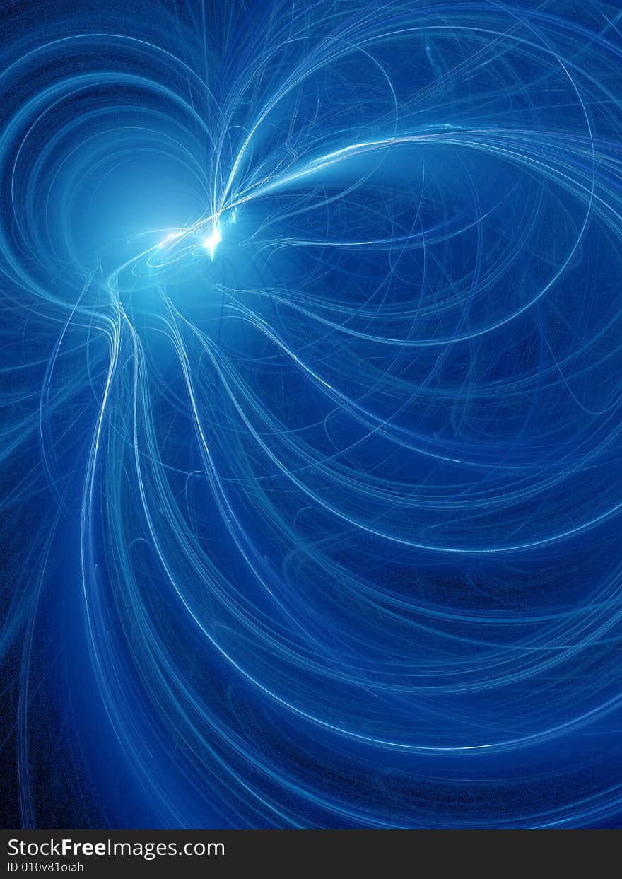 Abstract design dark blue background