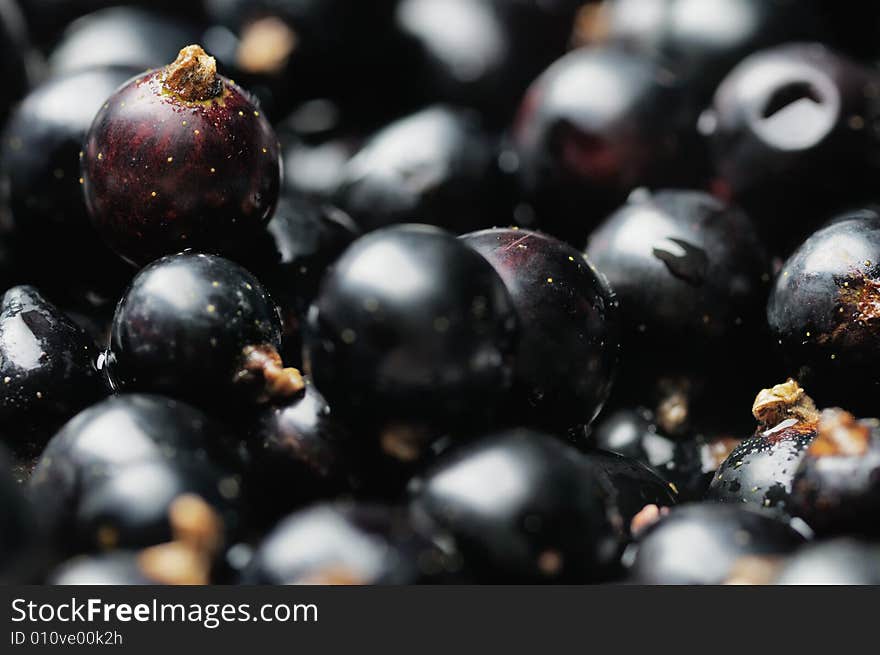 Black currants.