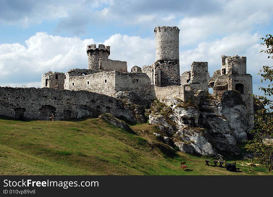 Ruins Of Ancient Castle