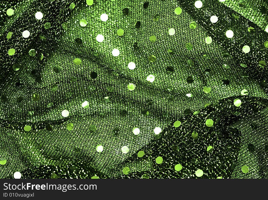 Fabric texture with spangles for background