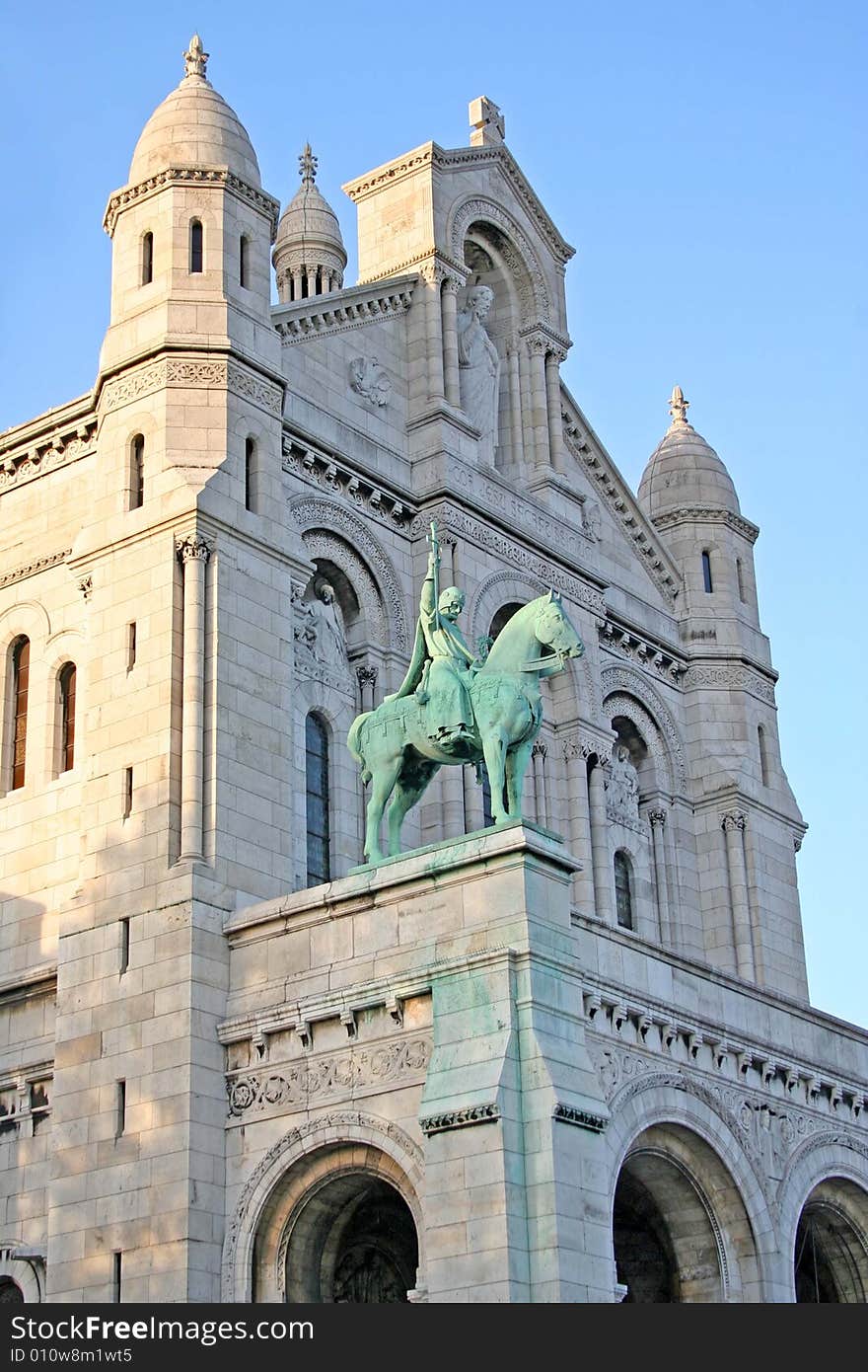 Sacre Couer church, Montmartre, Paris. Sacre Couer church, Montmartre, Paris