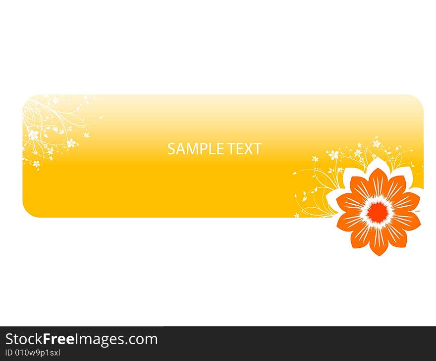 A texture background with a flower. A texture background with a flower