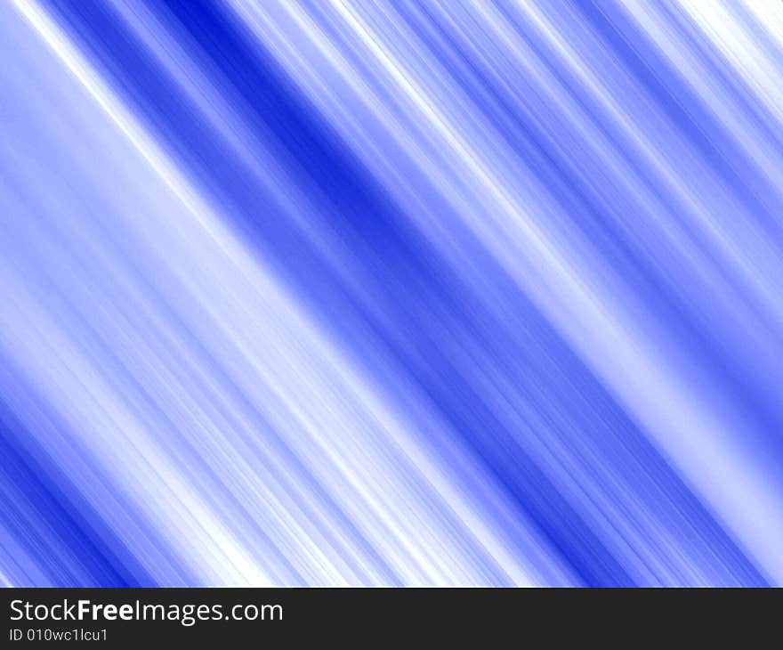 Blue and white linear abstract background