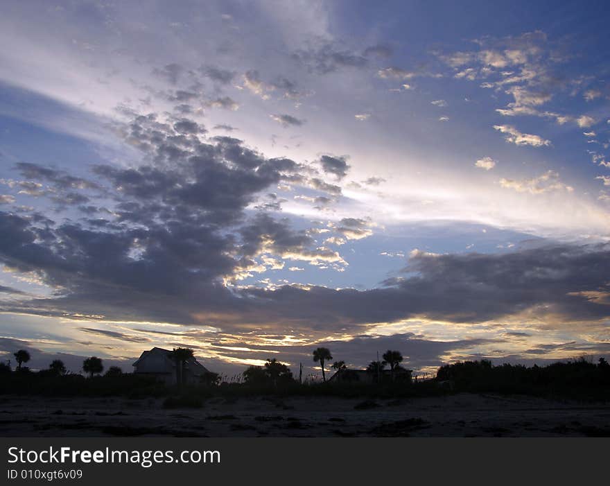 Sunset In Cape Canaveral