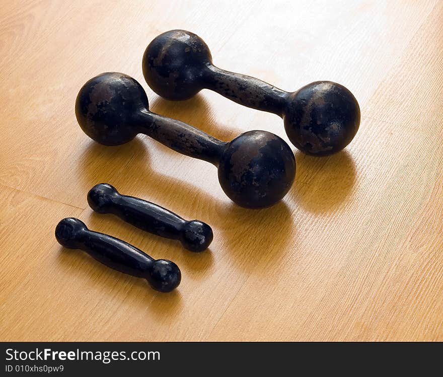 Greater and small dumbbells