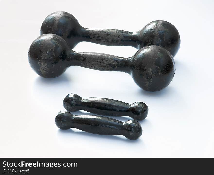 Greater and small dumbbells