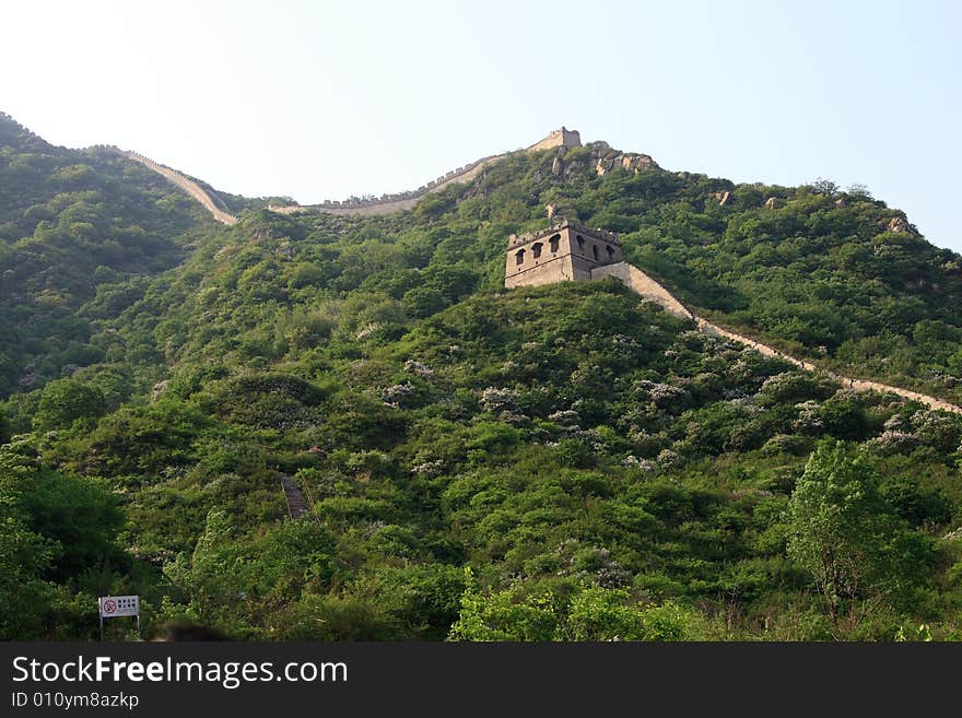 Great wall chinese china wonder