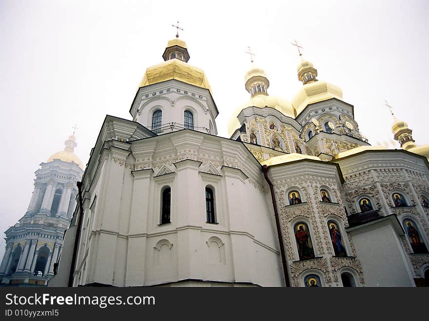 Uspenska church in Kyiv, Ukraine