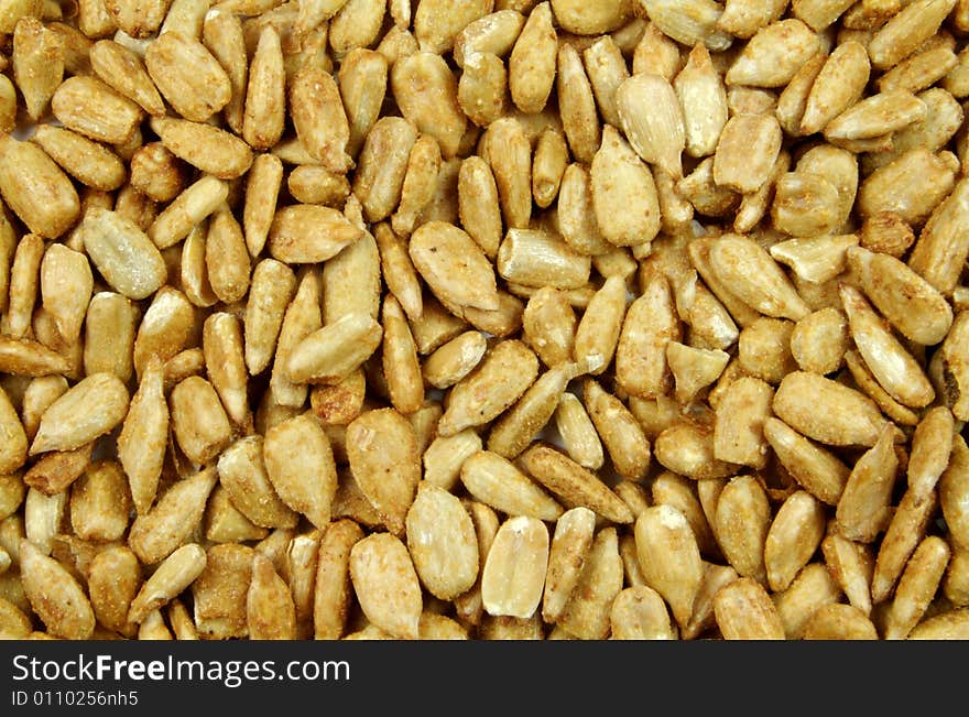 Sunflower Seeds Close-up