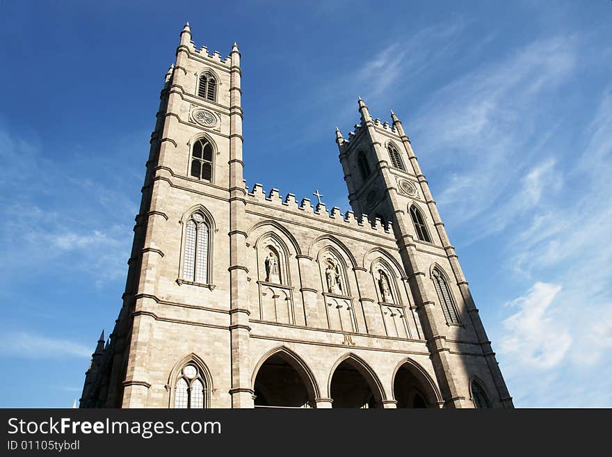 Gothic Christian Cathedral Church