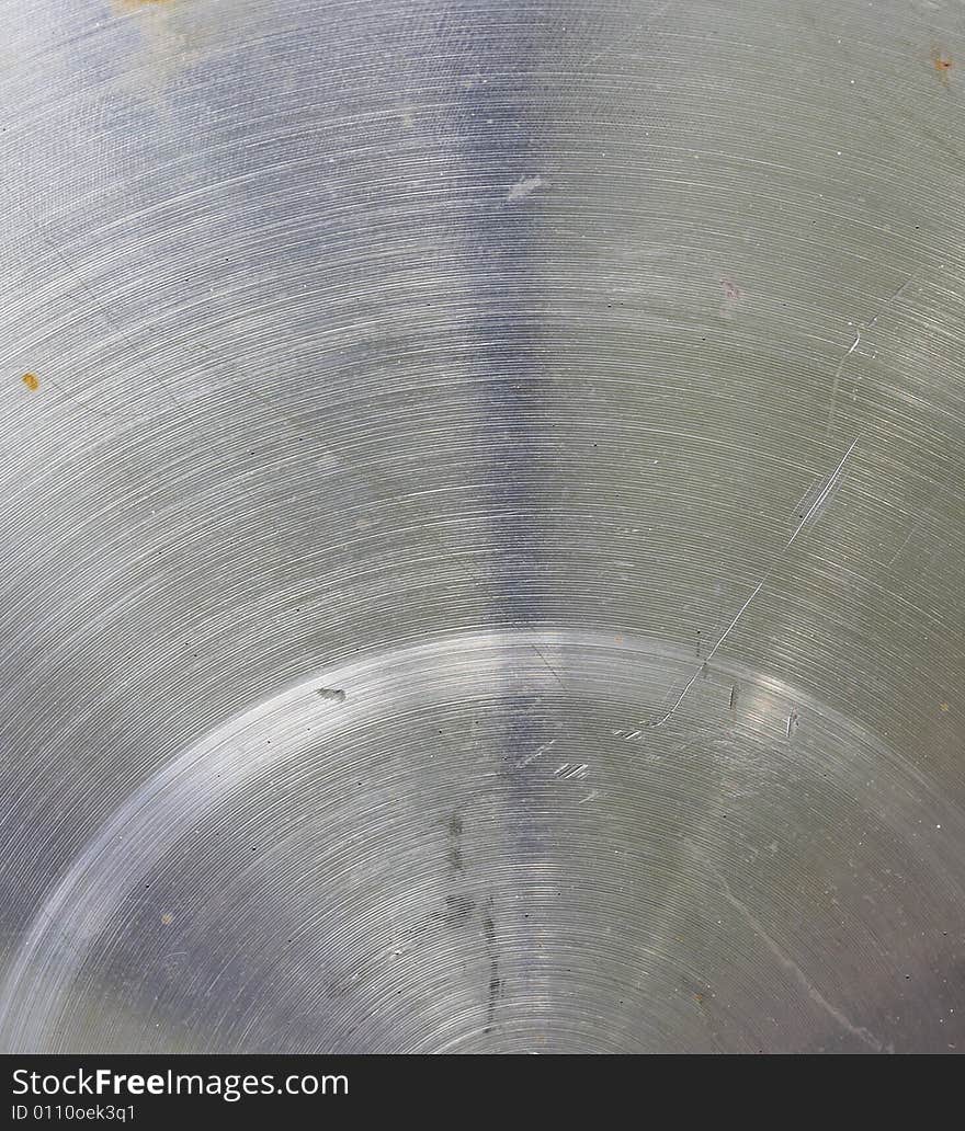 A close up picture of metal pipe. A close up picture of metal pipe