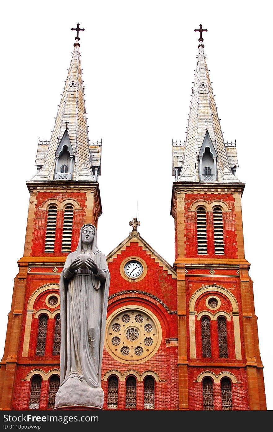 A historic church in saigon