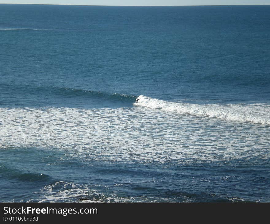 Lone Surfer