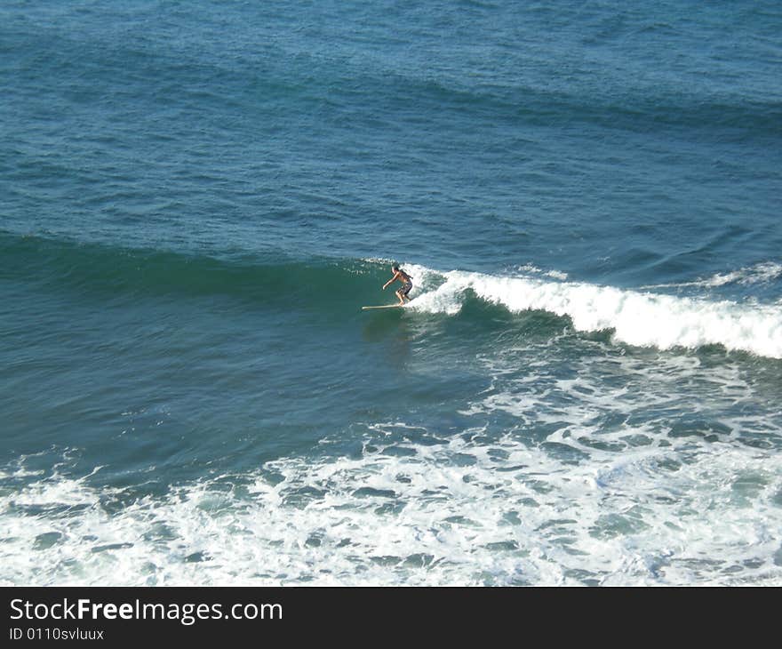 Lone Surfer