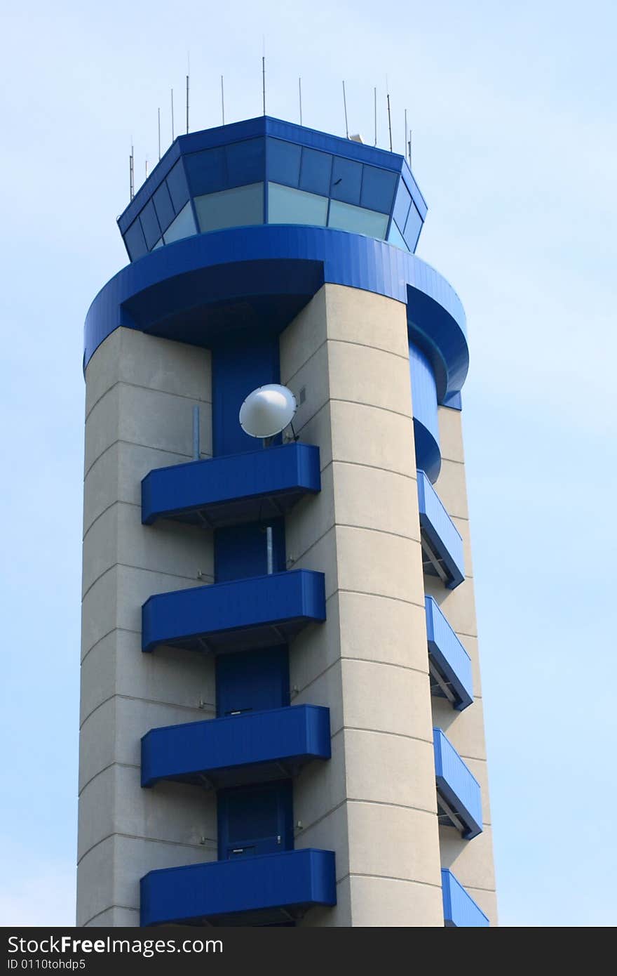 Vivid details on an FAA control tower