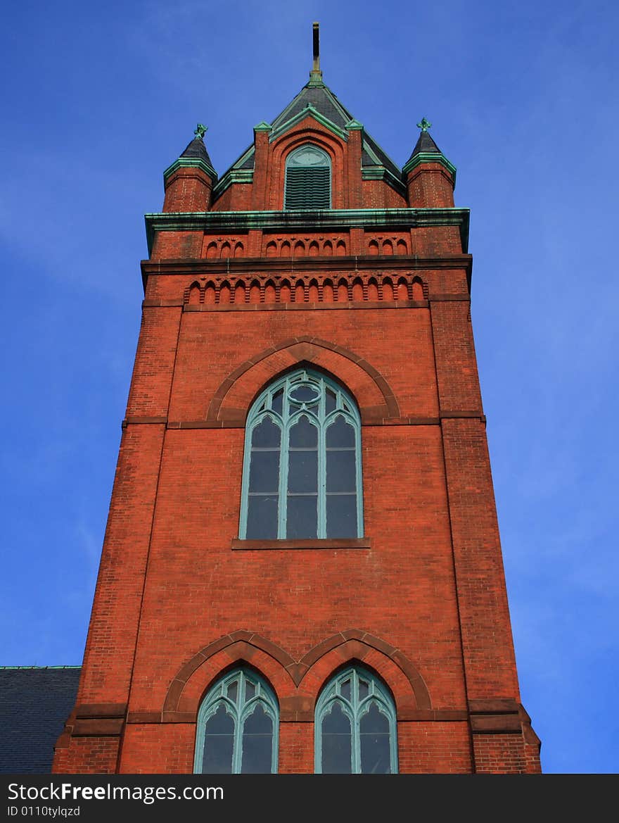 Old brick building in Connecticut. Old brick building in Connecticut