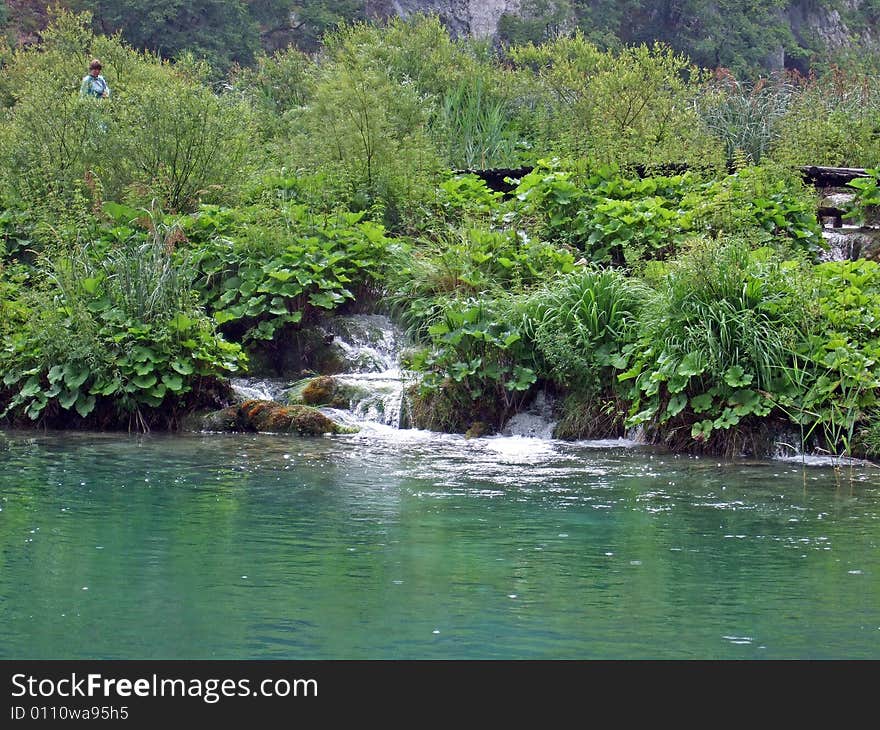 Little waterfall